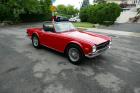 1969 Triumph TR6 with Overdrive Wire Wheels Hard Top California Car
