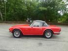 1968 Triumph TR6 Overdrive Wire Wheels Early High Compression Engine 