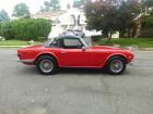 1968 Triumph TR6 Overdrive Wire Wheels Early High Compression Engine 