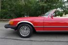 1977 Mercedes-Benz 450SL – Restored Driver – 2 Tops – Brilliant Red / Bamboo 