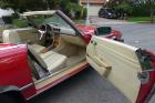 1977 Mercedes-Benz 450SL – Restored Driver – 2 Tops – Brilliant Red / Bamboo 