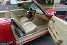 1977 Mercedes-Benz 450SL – Restored Driver – 2 Tops – Brilliant Red / Bamboo 