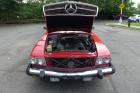 1977 Mercedes-Benz 450SL – Restored Driver – 2 Tops – Brilliant Red / Bamboo 