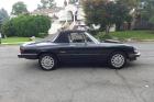 1989 Alfa Romeo Spider Graduate Triple Black Nice Driver 