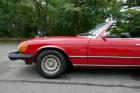 1981 Mercedes-Benz 380SL R107 – Signal Red – 85K Miles – 2 Tops