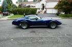 1977 Corvette C3 in Metal Flake Blue - Driver 