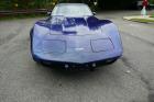 1977 Corvette C3 in Metal Flake Blue - Driver 