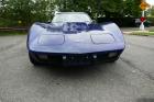 1977 Corvette C3 in Metal Flake Blue - Driver 