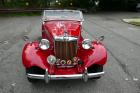 1952 MGTD Older Restoration Very Presentable